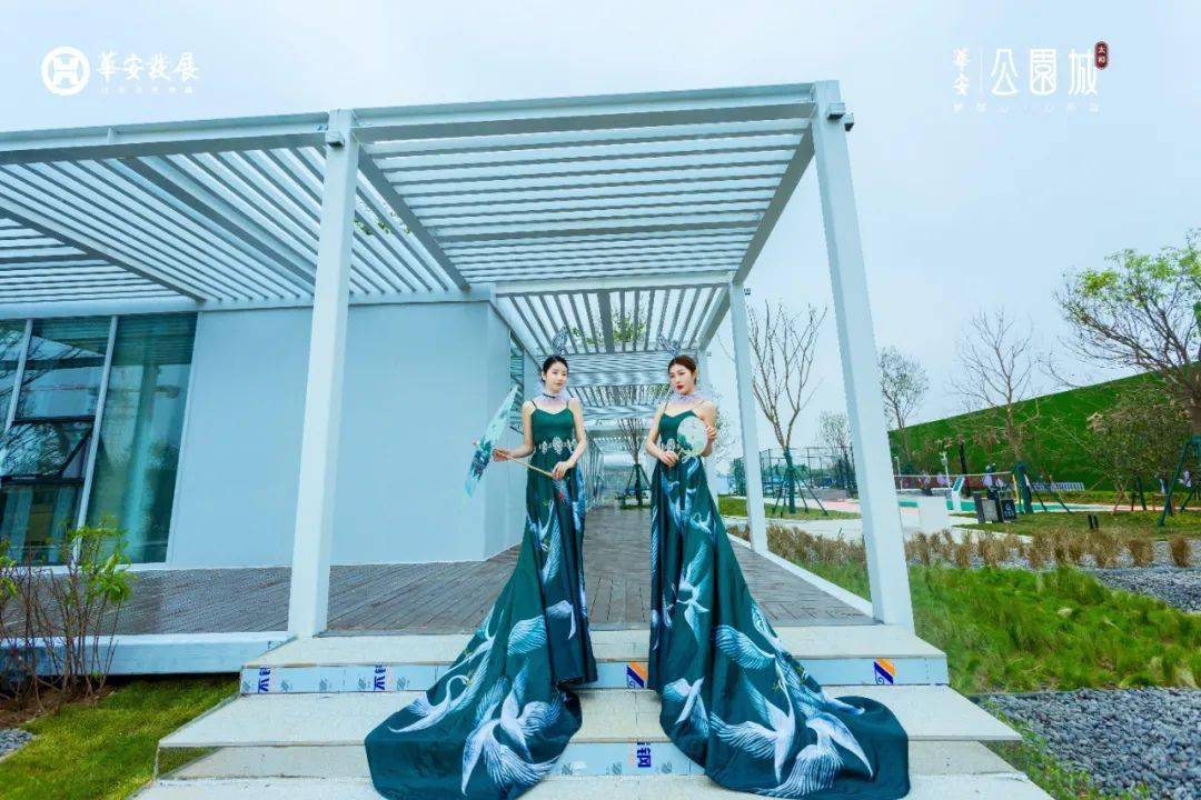 67绝了太和醉美示范区开放啦华安公园城未来生活体验馆现代美学极致