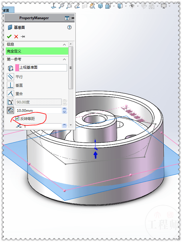 用solidworks画的圆柱凸轮