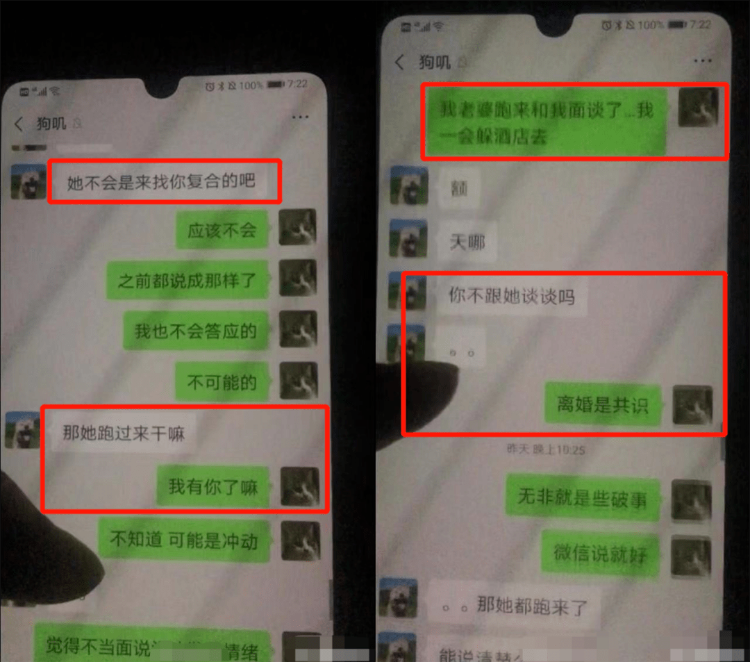 根据目前月逝水方面披露的聊天记录,丈夫和第三者确实存在私密越轨
