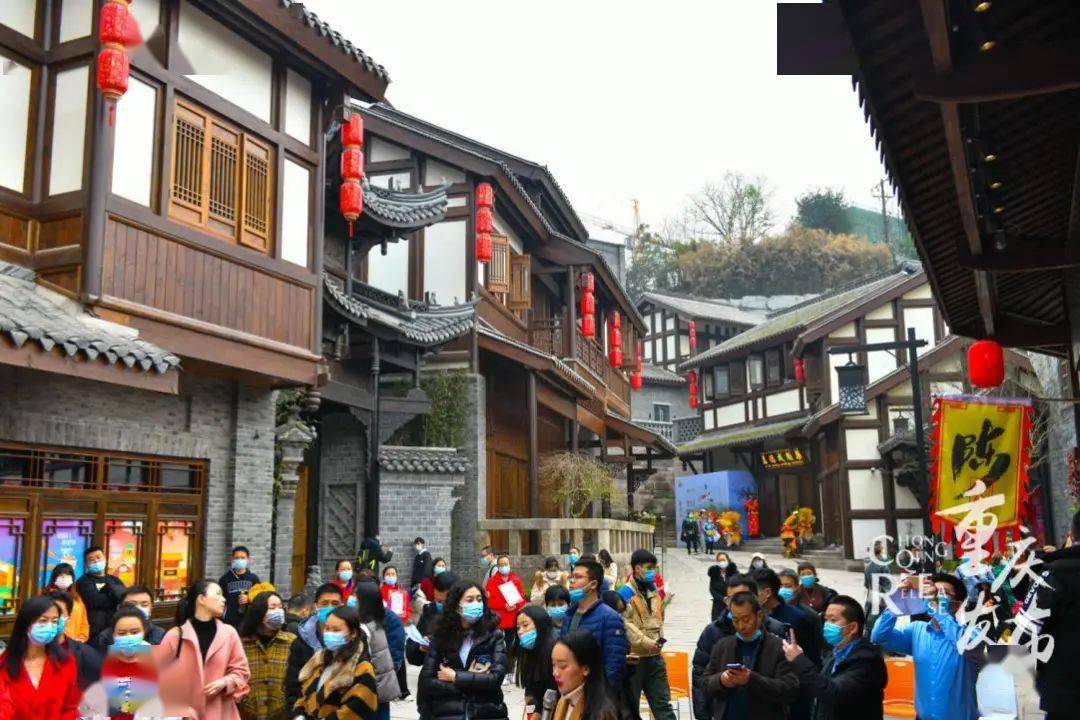 重庆磁器口古镇后街 邹乐 摄