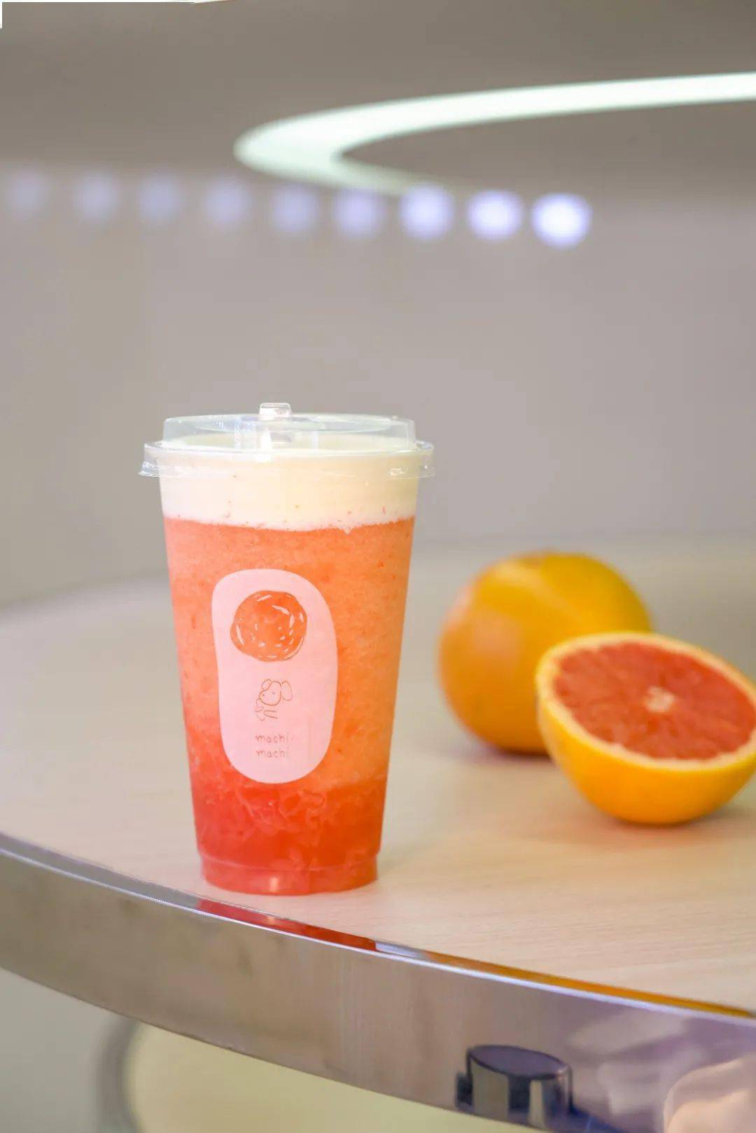 夏天的第一杯冰沙是麦吉葡萄柚