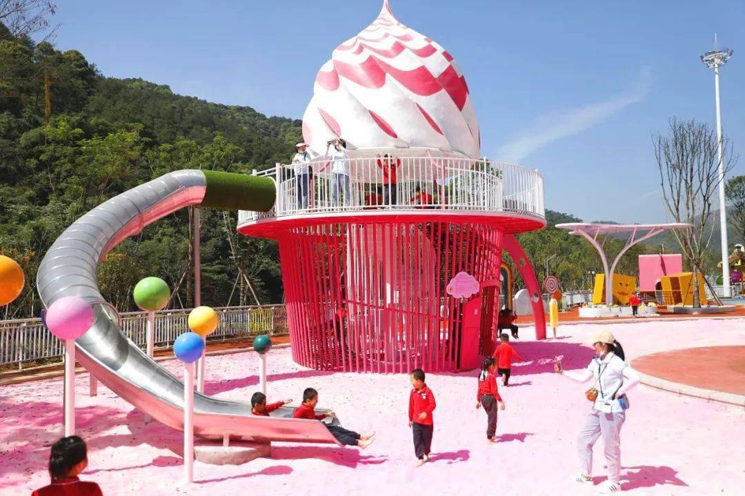 炫酷龙岩这个新开放的儿童公园太好玩了