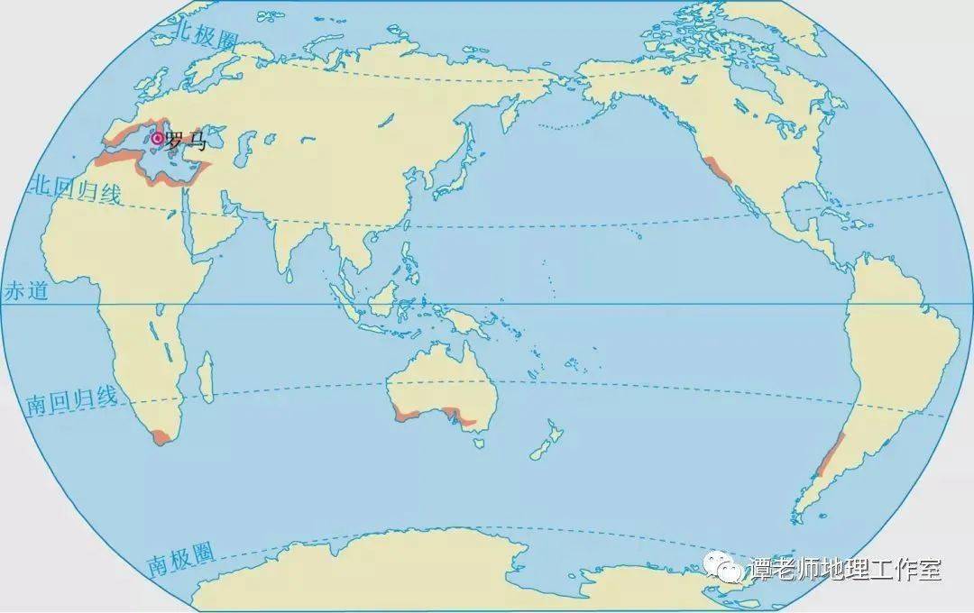 【专题复习】高考地理气候分布中应注意的几个地区,世界各种气候类型