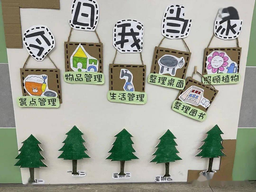 會說話的幼兒園主題牆裝飾方案收好不謝環創設計分享