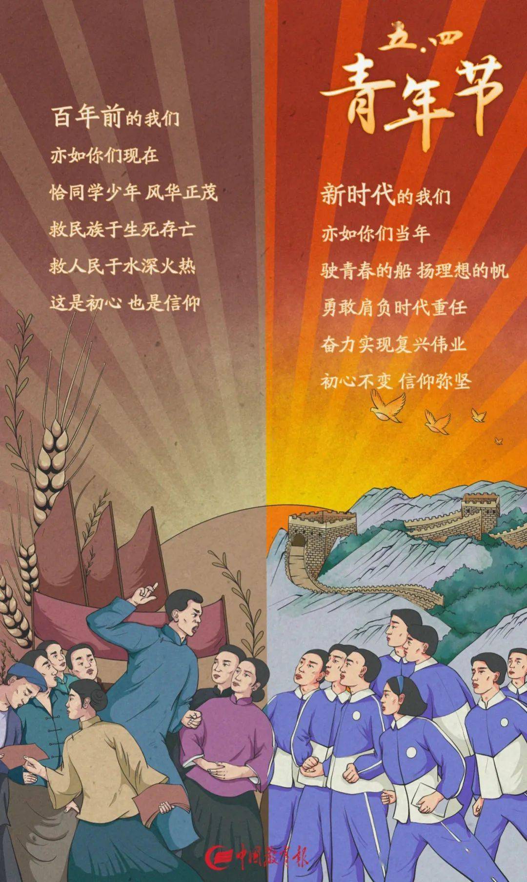 五四| 我们正青春,奋斗正当时!_青年