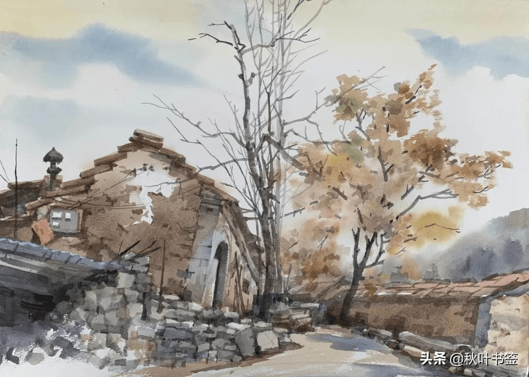 版画李金友《硕果满枝好个秋》中国画李金友《春花烂漫》中国画