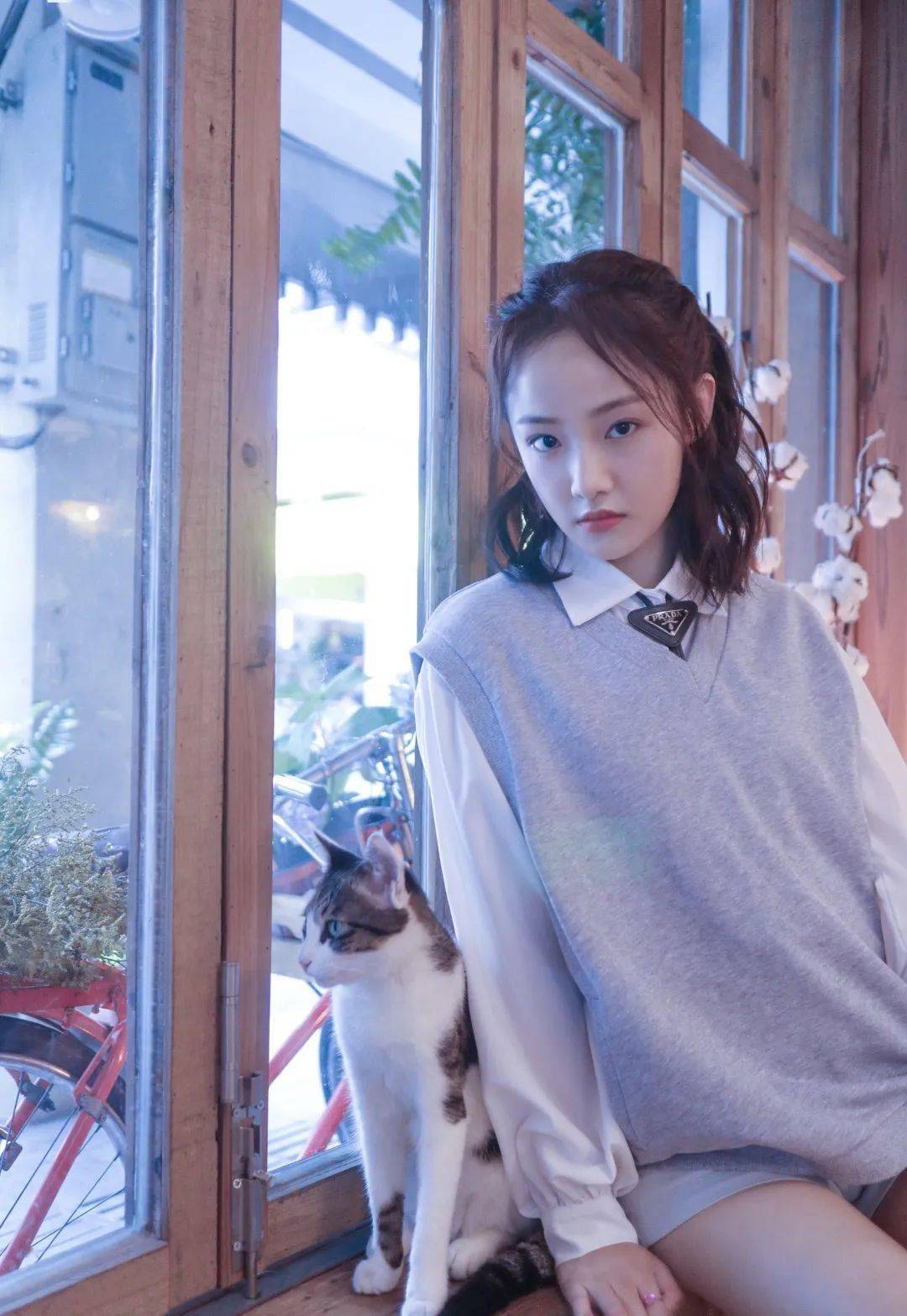 歆楠公主的甜酷系穿搭教科书