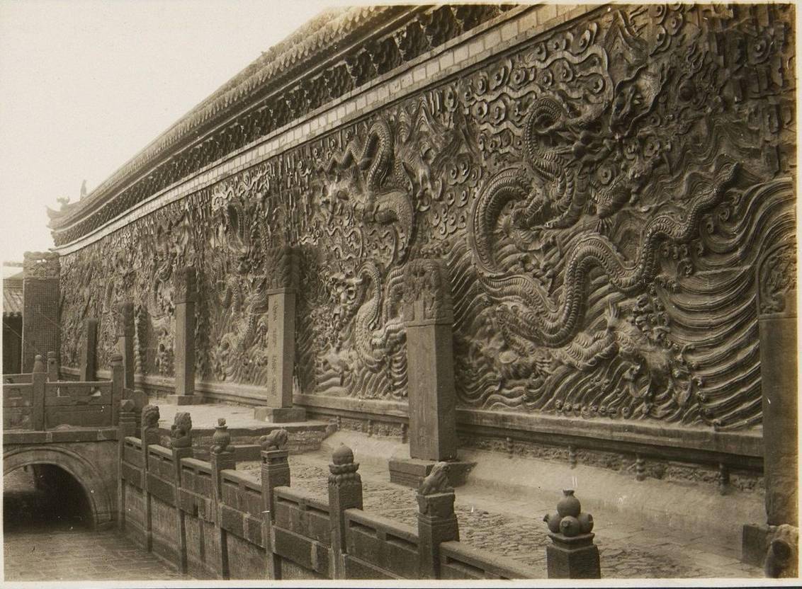 民国老照片:1937年的大同古城,和耿市长复建的一样吗?_城墙