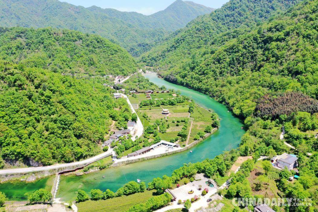 甘肃康县阳坝风景区演奏山水交响曲
