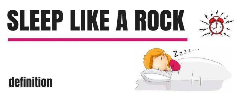 sleep like a rocksleep like a logsleep like a baby睡得很沉1my