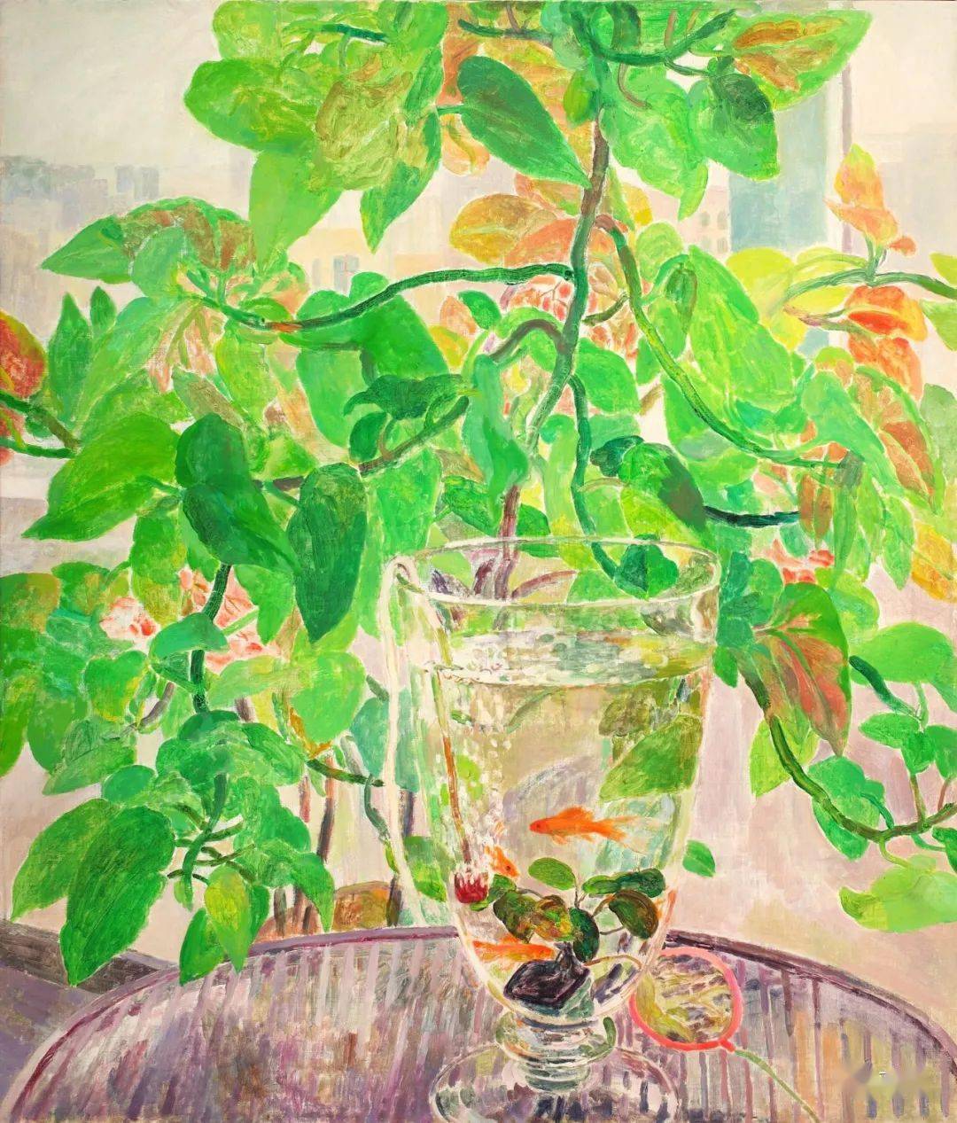 正在展出山川回响风景油画展钟晓京作品欣赏