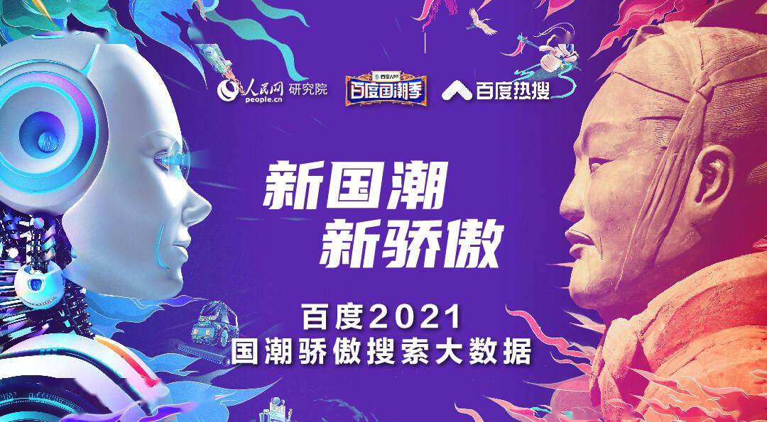 百度2021国潮搜索大数据:国游,国漫,国产电影等文化作品热度远超海外