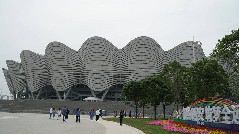 相约丝博会网聚十四运探访十四运主场馆西安奥体中心
