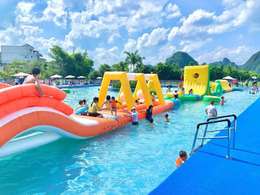 上新了靖西旧州亲子戏水乐园盛大开园助您盛夏清凉一夏