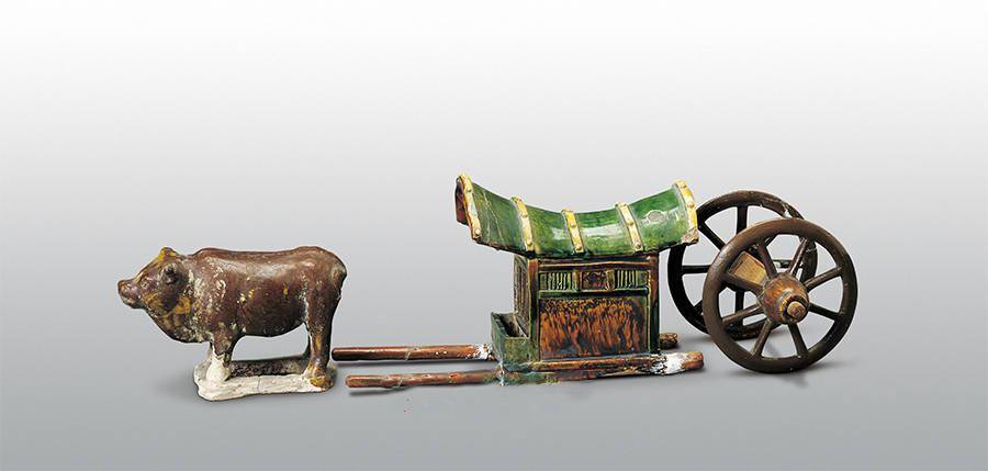 看见文物 | 唐代三彩牛车长啥样?