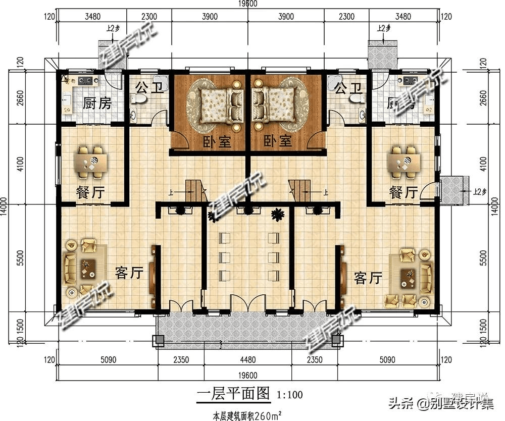 5款兄弟双拼别墅有颜又省钱没兄弟的真的好羡慕