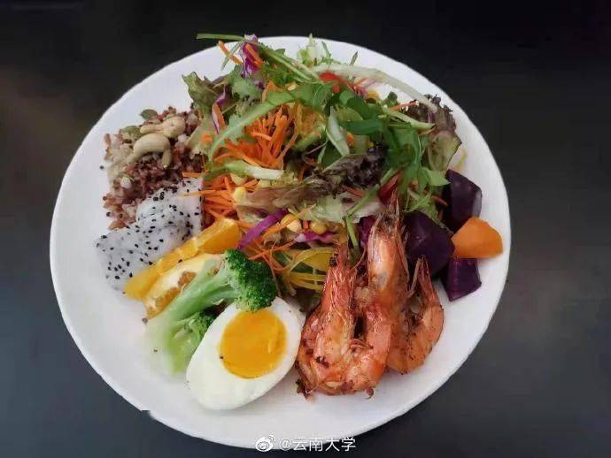 这个高校食堂推出减脂餐!就问你酸不酸?