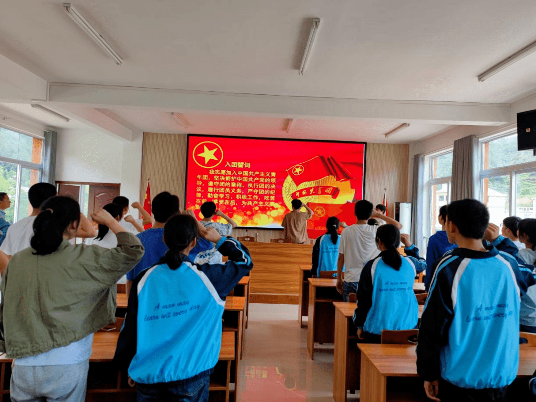 店前中学,中关中心学校,来榜中心学校团组织开展"学党史,强信念,跟党