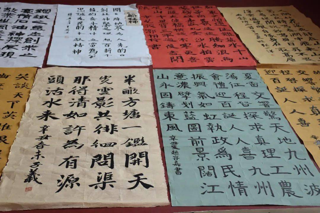喜迎建党百年临汾市青少年百年百幅绘画书法作品评选完成
