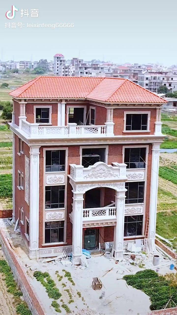 红砖入石闽南永不过时的建筑风格别墅