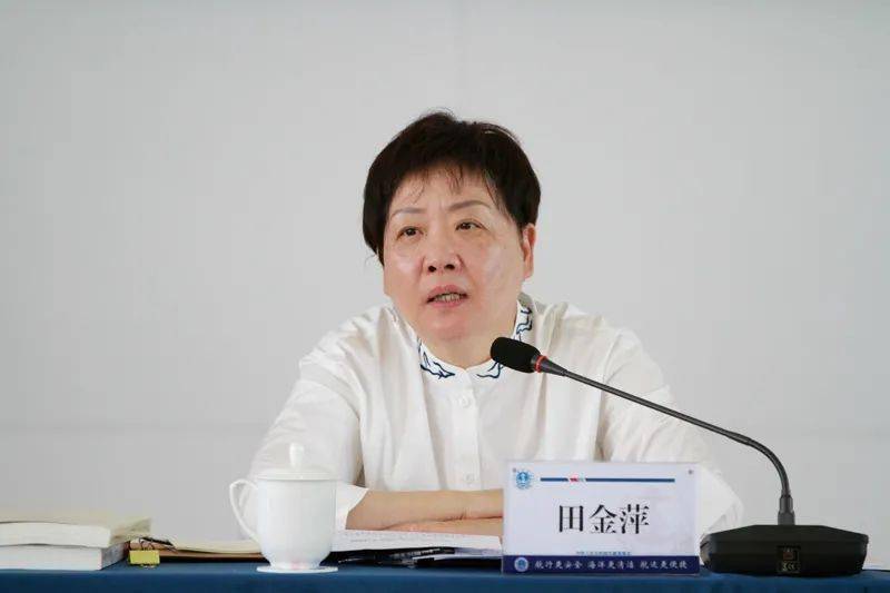 天津市委市级机关工委分管日常工作的副书记 田金萍同志作交流发言