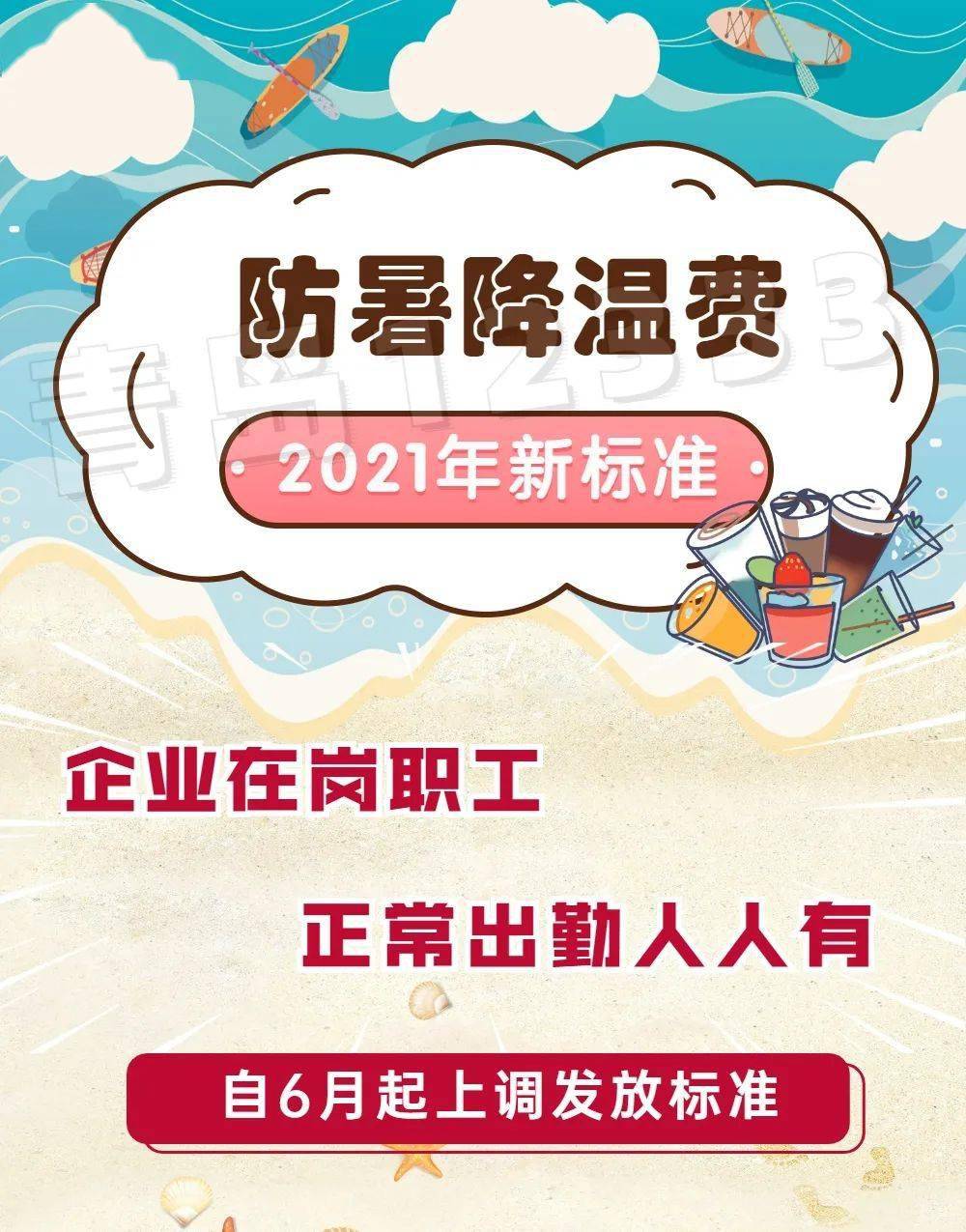 山東省上調防暑降溫費標準