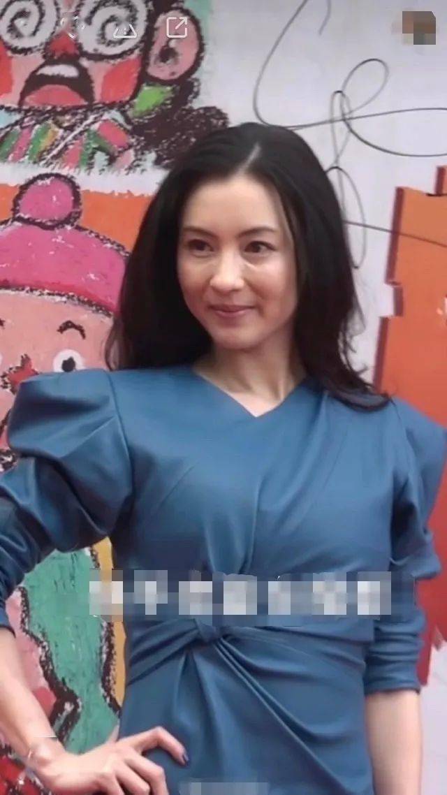 张柏芝被捧得太高了老了一样会松弛下垂粉丝却不肯面对现实