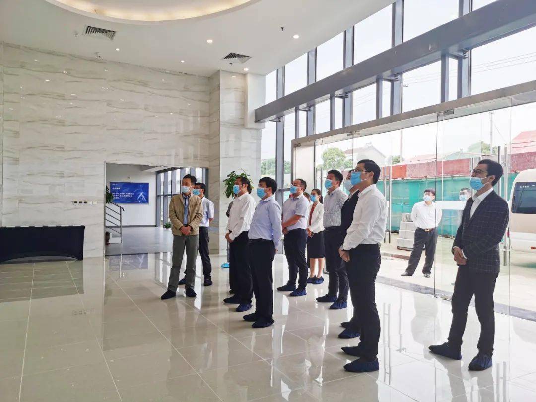 舒城县副县长傅代智一行来巢考察居巢经开区