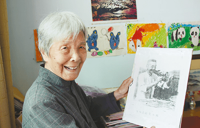 图片来源:人民日报 吴齐强摄龚全珍淡泊简朴了一辈子,倾注教育了一