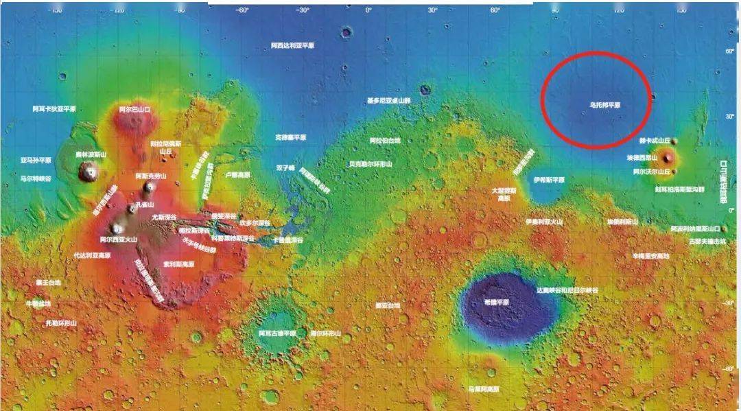 google火星地图图片