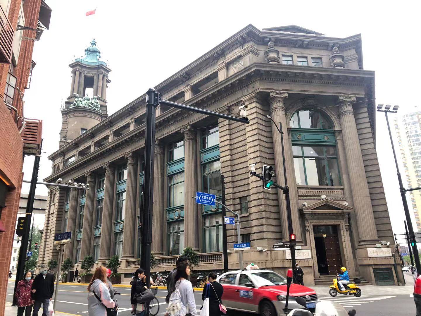 2021年的上海邮政大楼