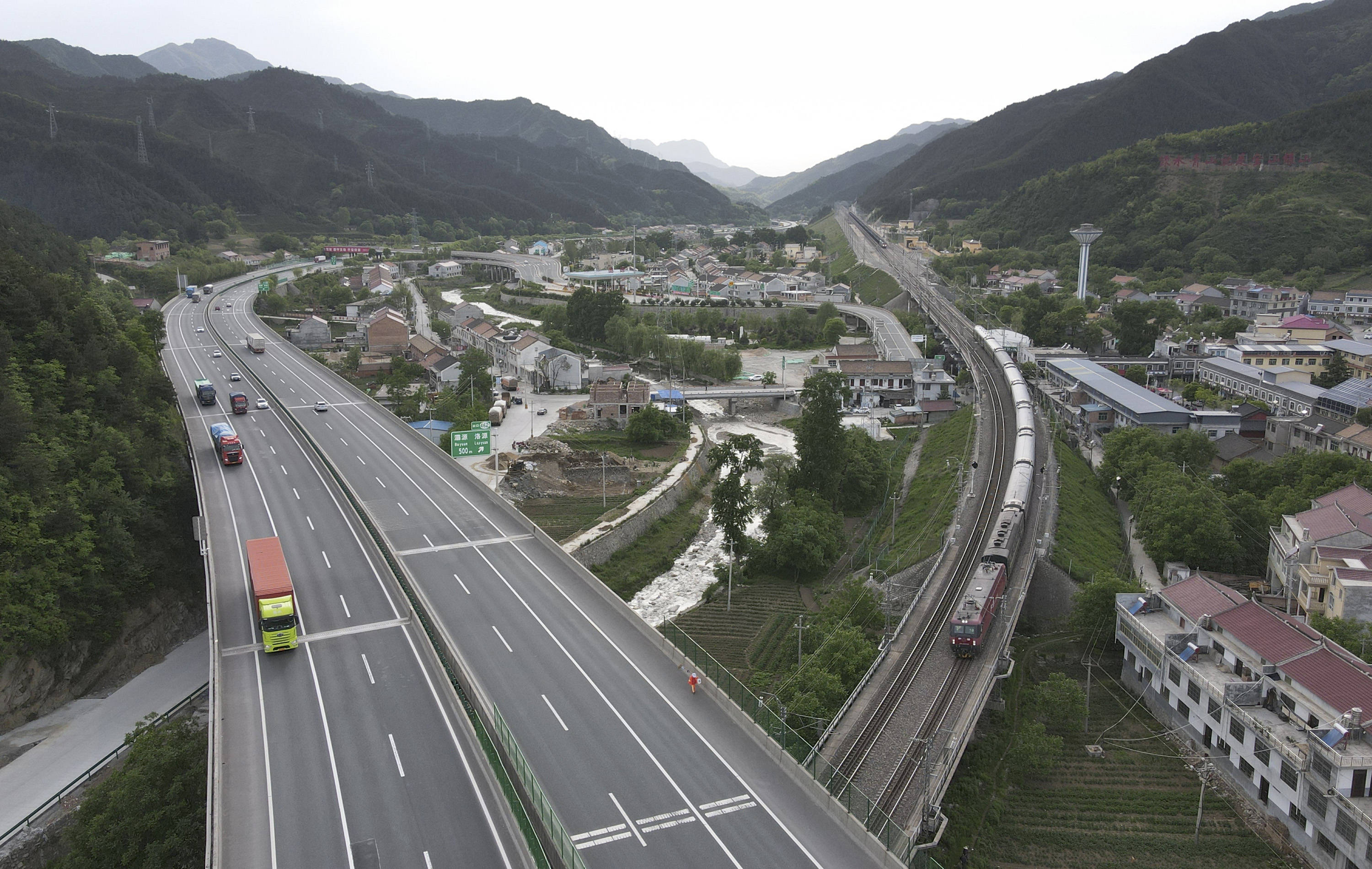 沪陕高速沿途旅游景点图片