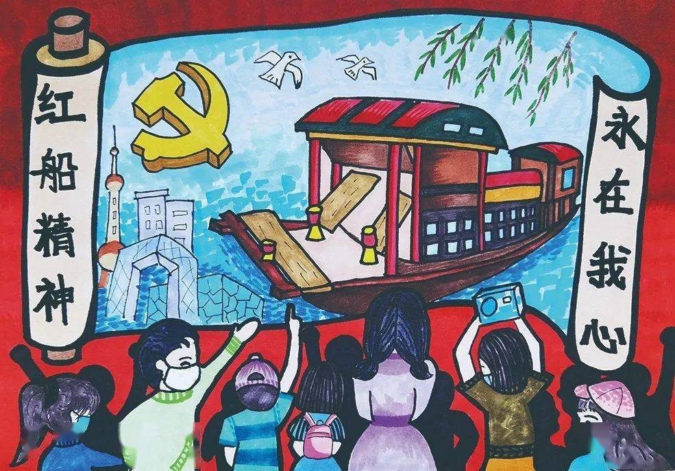 了不起!小小画师把博物馆"搬"回家了