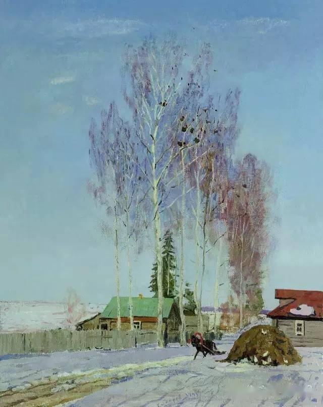 艺术俄罗斯画家西多罗夫瓦连金米哈伊洛维奇的作品