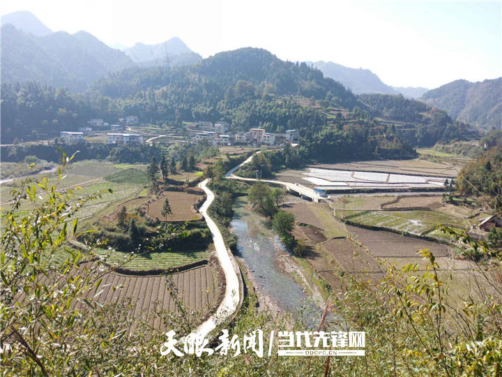 岑巩县盘街村五好评比评出全国文明村
