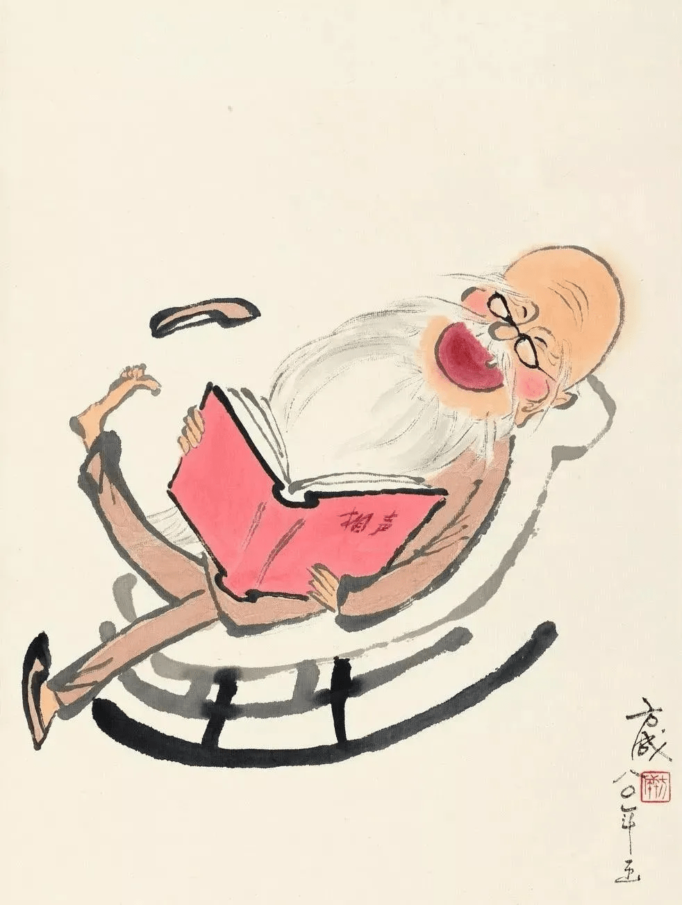 方成著名漫画家被誉为中国漫画界的常青树