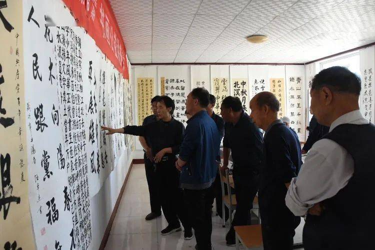 稷山翟店镇书法协会书画公益讲座