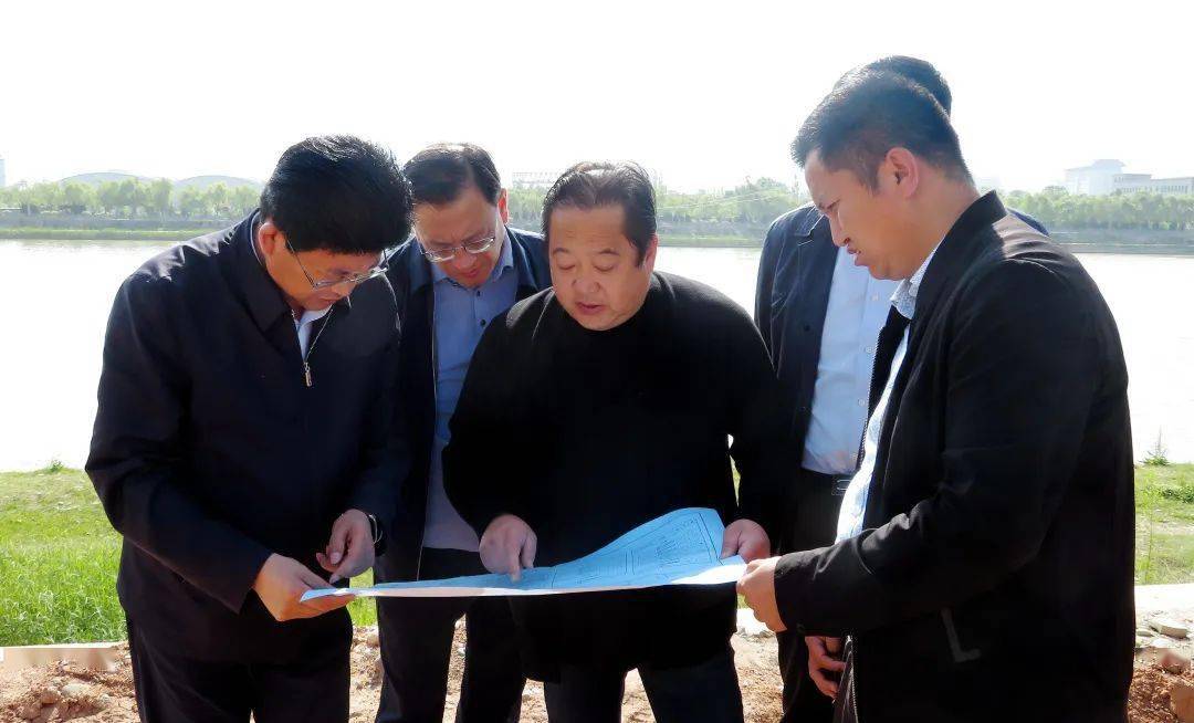 陈新民督查调研临洮县重点项目建设情况