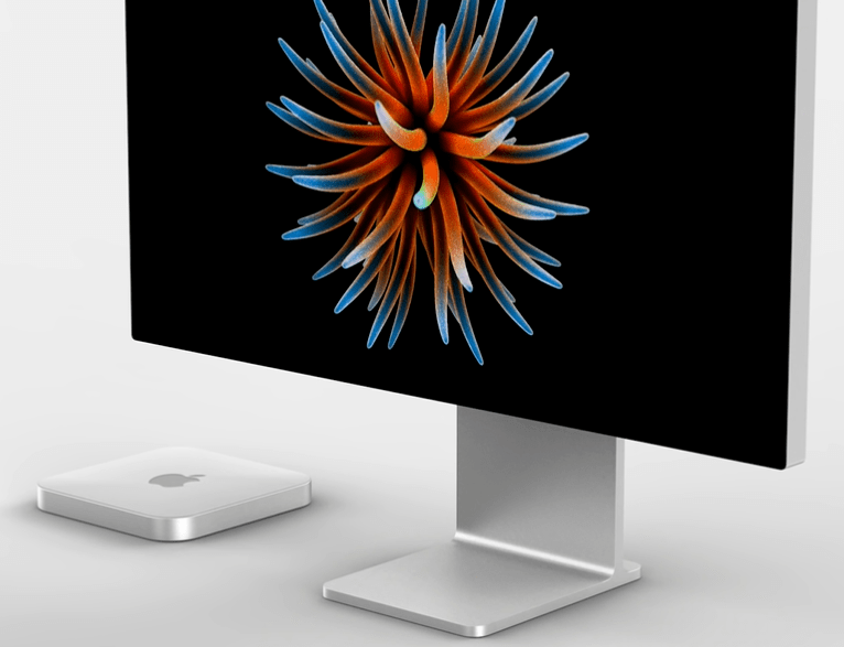 新Mac mini渲染图:磁吸口类似新iMac 顶盖多彩设计_Prosser