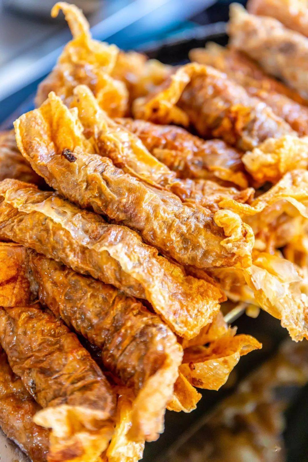 特别适合打卡刚炸出来的五香酥脆浓郁沙茶面以辣口的口感取胜龙海的