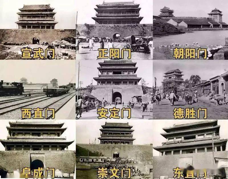 旧事典故细说老北京九门十个庙