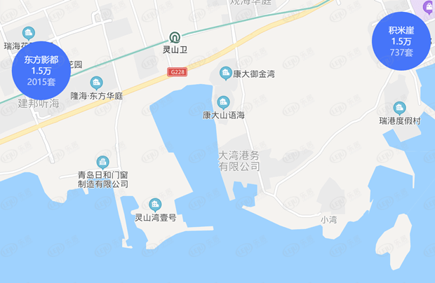 西海岸积米崖后期规划图片