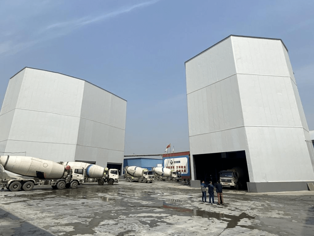 守护蓝天白云海淀区4家混凝土搅拌站全部完成密闭化升级改造