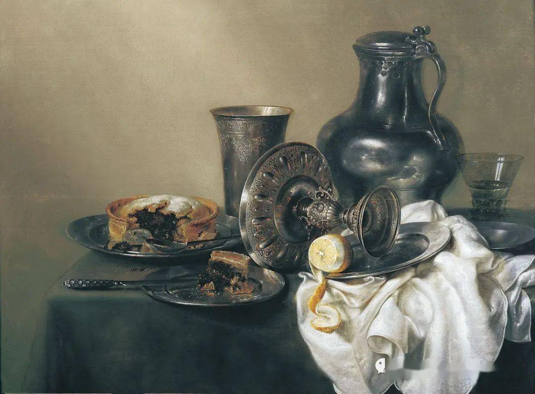 油画静物欣赏——Willem·Claesz·Heda_黄金时代