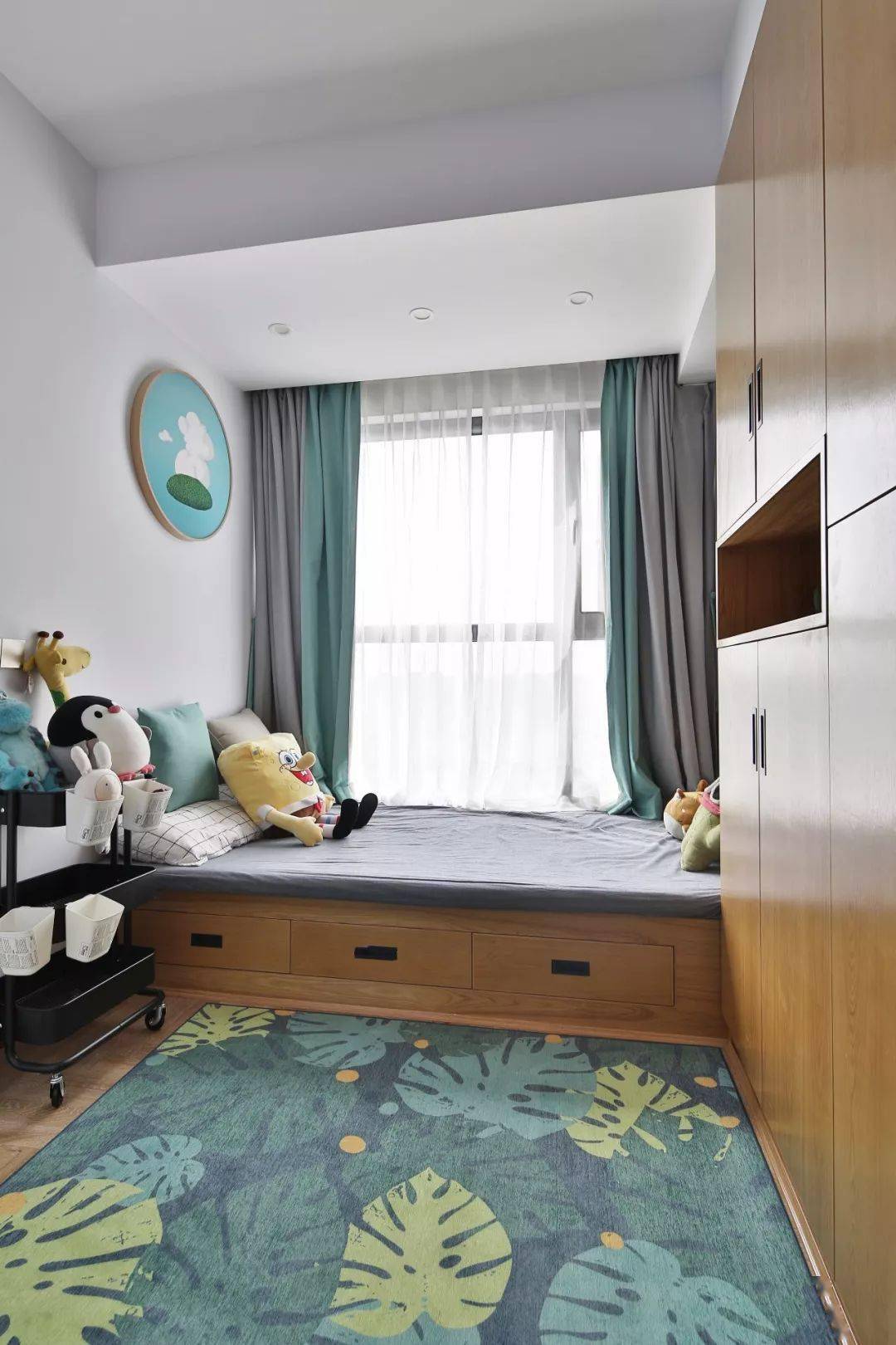 卧室榻榻米床就该做个床头靠背既美观又舒服你学会了吗