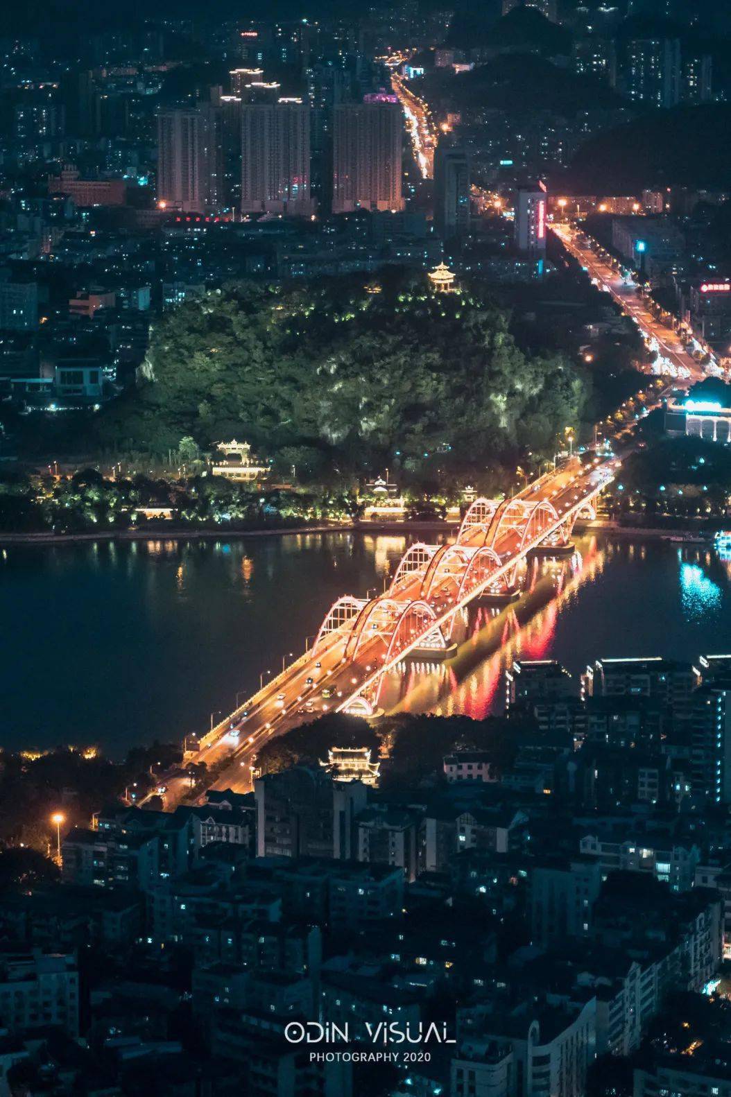 想看绝美夜景,怎能不来柳州_柳江