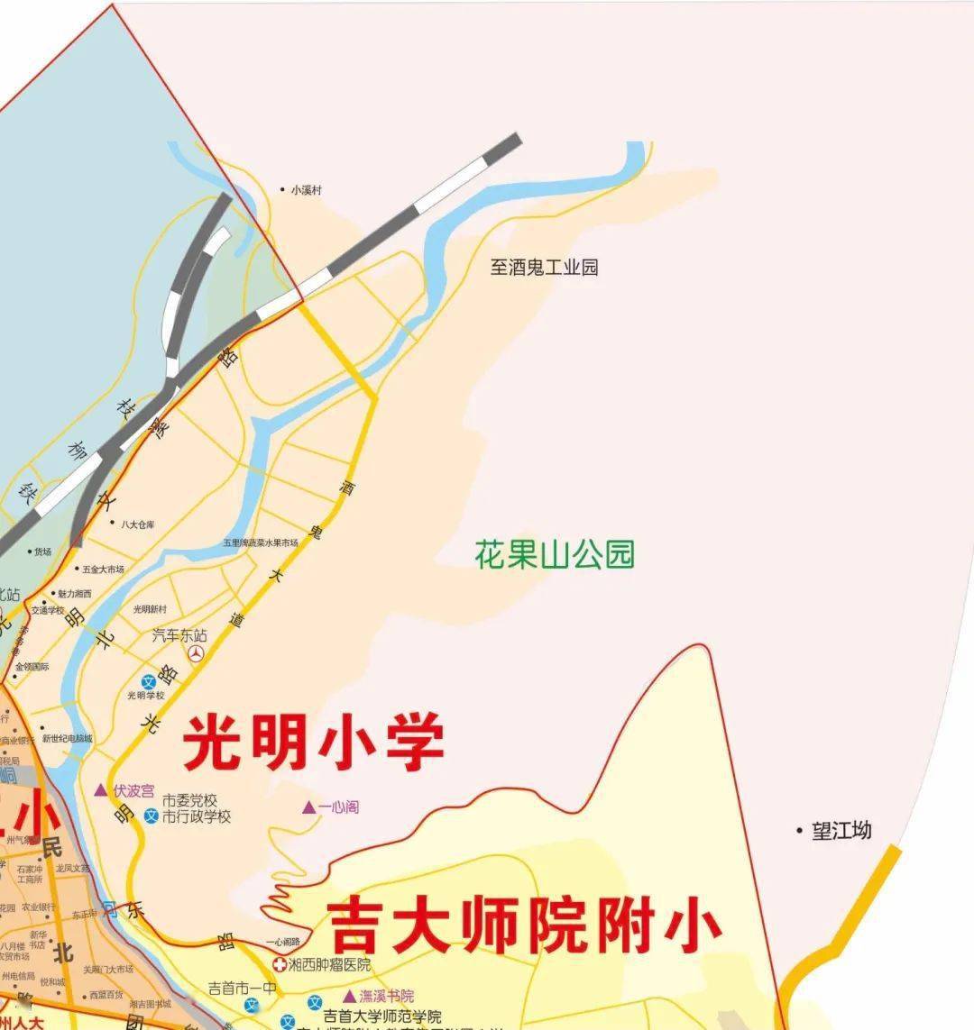 合川花果山小学规划图片