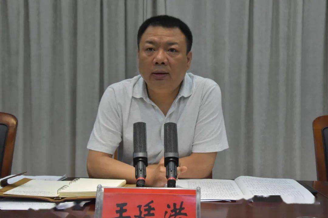 县委书记 王廷洪