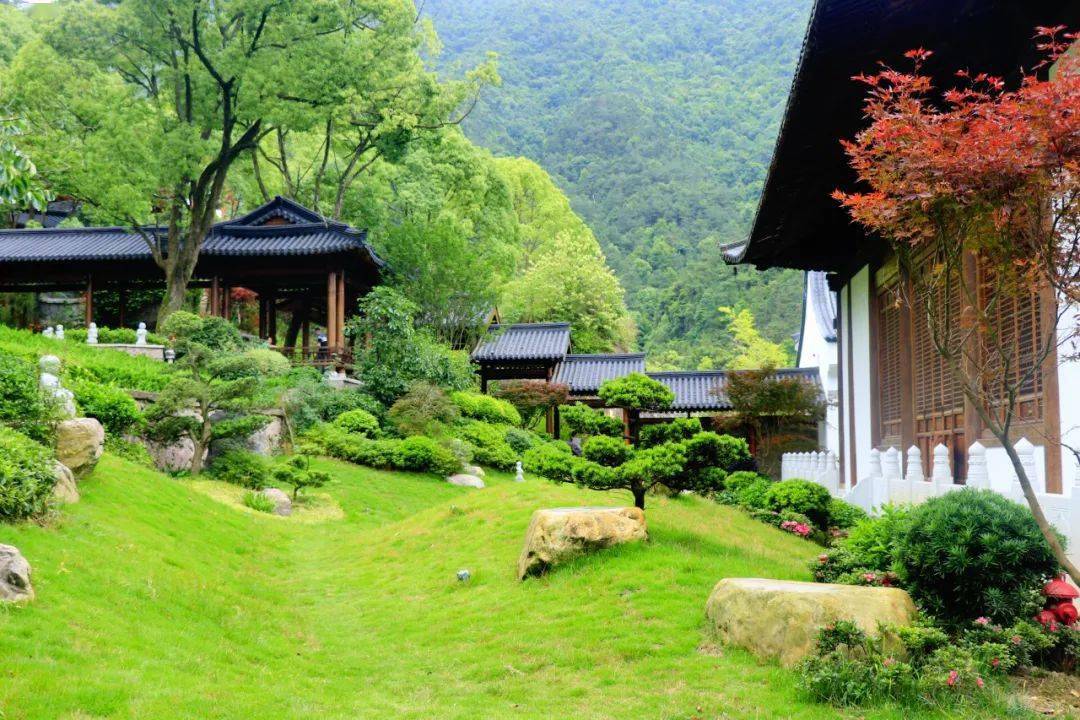 山腰上的园林式寺院天台山宝华禅寺不去打卡你会后悔的
