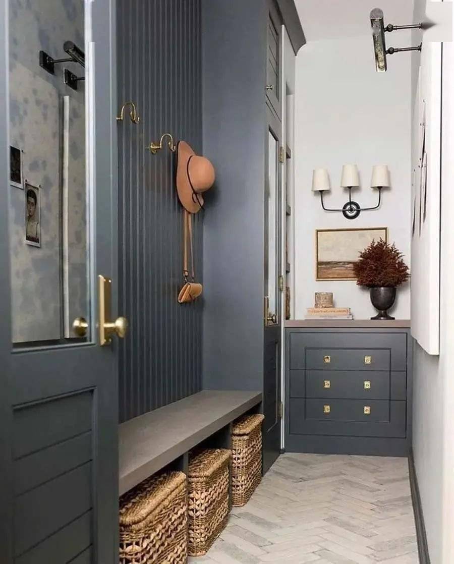 脱鞋换鞋脱挂外衣储物收纳清洁消毒01独立式玄关独立式玄关在设计上能